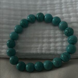Chic Turquoise Beaded Bracelet
